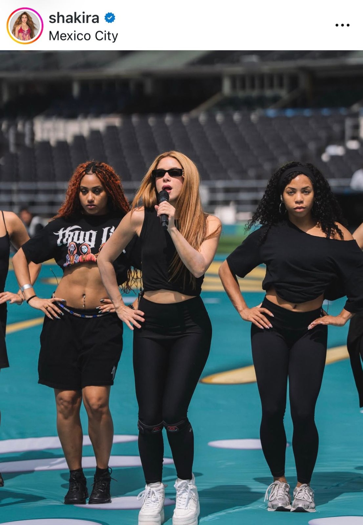 Shakira is ready for the World Cup and the Azteca Stadium to receive her