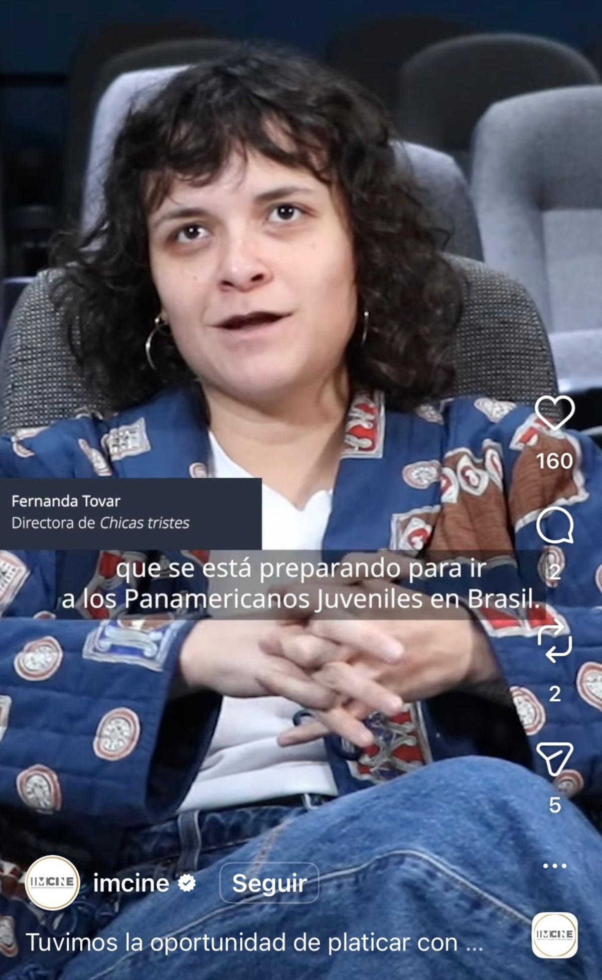 Fernanda Tovar presenta su primer película llamada 'Chicas Tristes'