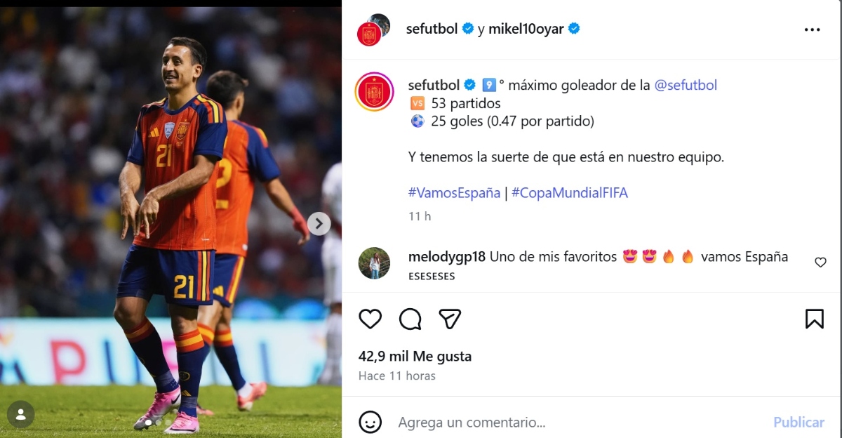 Selección de España Mundial