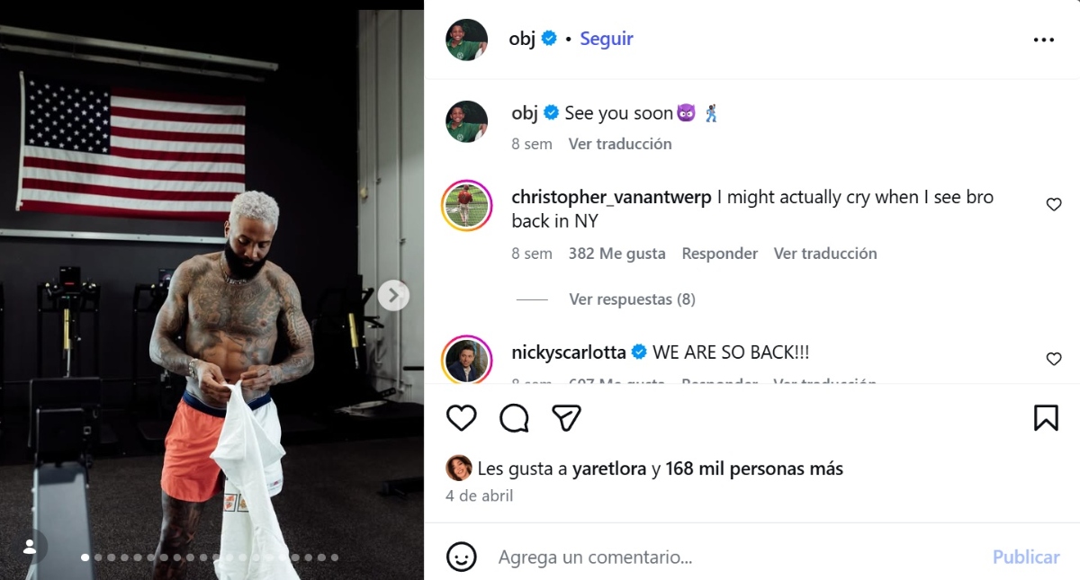 Odell Beckham Jr Giants