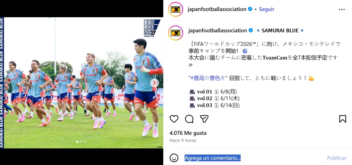 Mundial 2026 Japón cambia sede