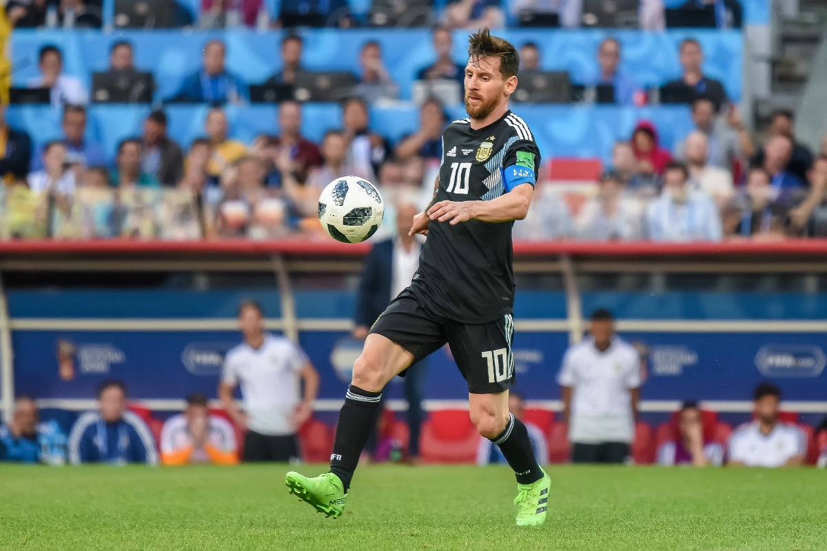 Lionel Messi seis mundiales