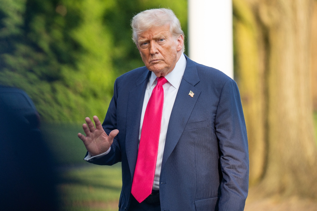 Donald Trump NBA Finals