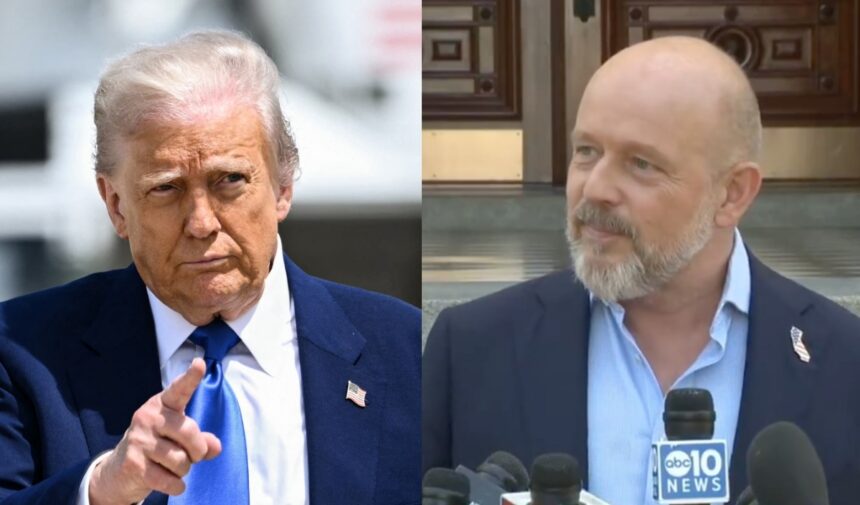 Trump felicita a Steve Hilton, Donald Trump, Steve Hilton, primarias California, Política, QuéOnnda